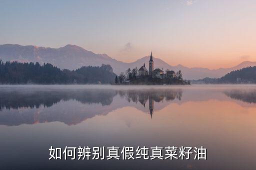 如何辨别真假纯真菜籽油