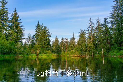  5g相当于多少ml