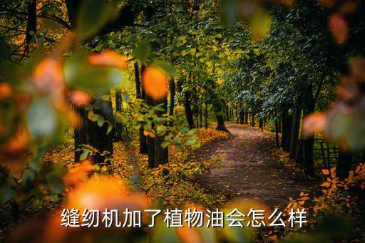  缝纫机加了植物油会怎么样