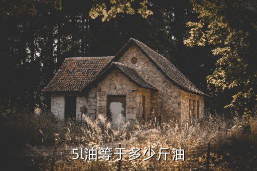 5升食用油是多少斤粮,2.72升食用油是多少斤
