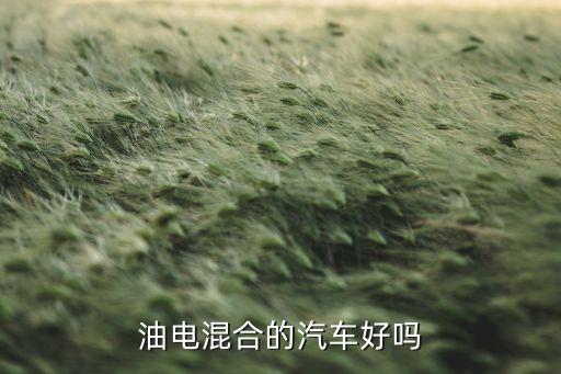 油电混合的汽车好吗