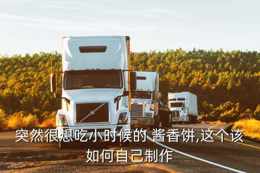 突然很想吃小时候的 酱香饼,这个该如何自己制作