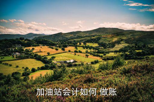 加油站会计如何 做账