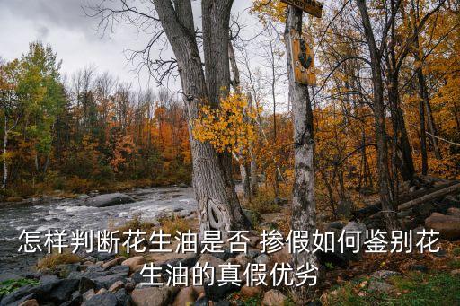怎样判断花生油是否 掺假如何鉴别花生油的真假优劣