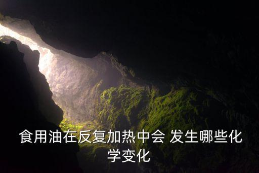 食用油在反复加热中会 发生哪些化学变化