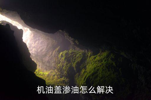 机油盖渗油怎么解决