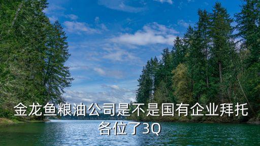 金龙鱼食用油为什么是企标