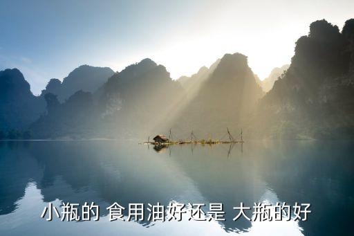 小瓶的 食用油好还是 大瓶的好