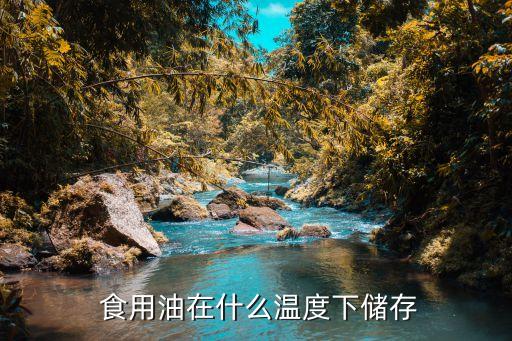  食用油在什么温度下储存