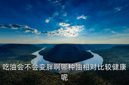 吃油会不会变胖啊哪种油相对比较健康呢