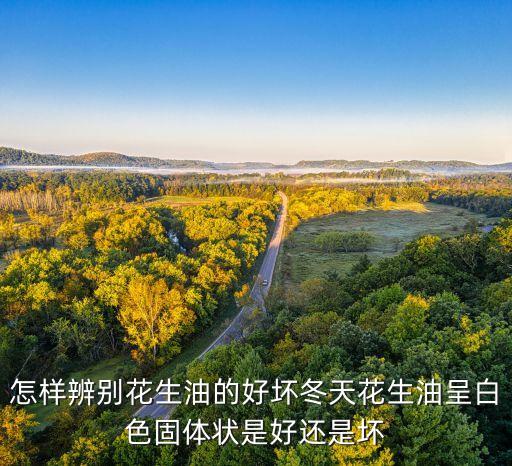 怎样辨别花生油的好坏冬天花生油呈白色固体状是好还是坏