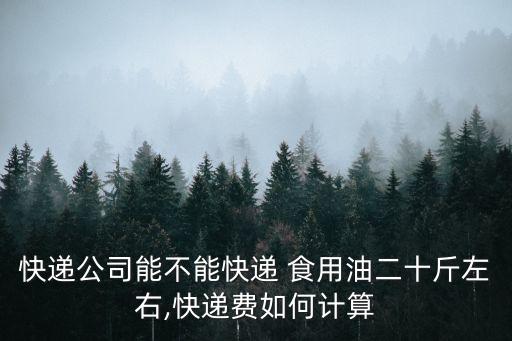 食用油怎么装可以寄,寄食用油怎么打包