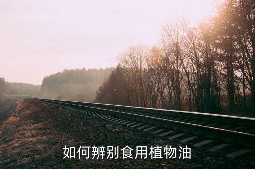 如何辨别食用植物油