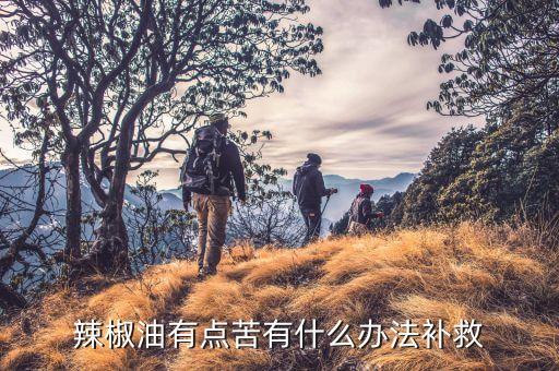 辣椒油有点苦有什么办法补救