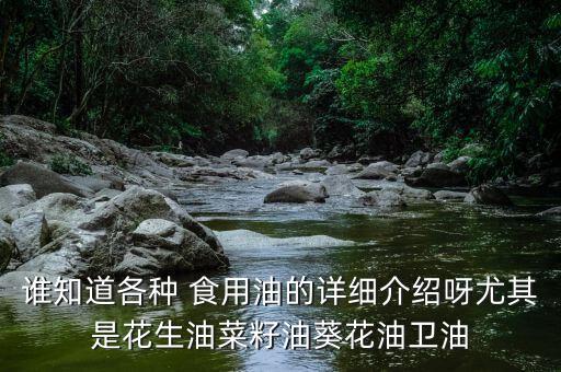 湖南用什么类食用油,湖南食用油品牌排行榜前十名