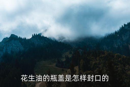 花生油的瓶盖是怎样封口的